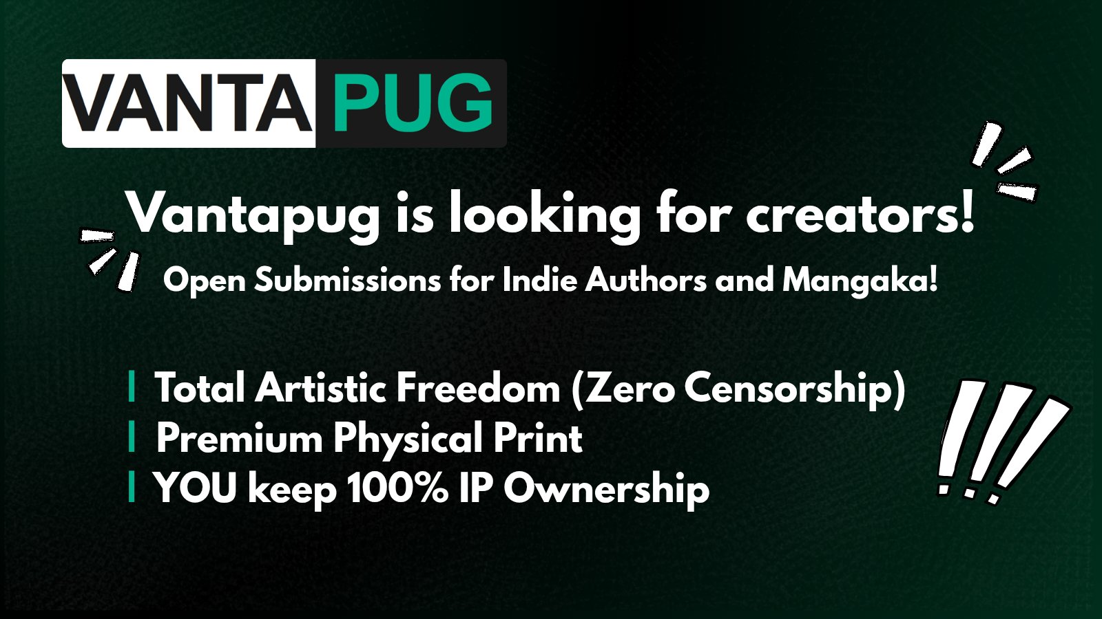 Vantapug Manga Preview Slide
